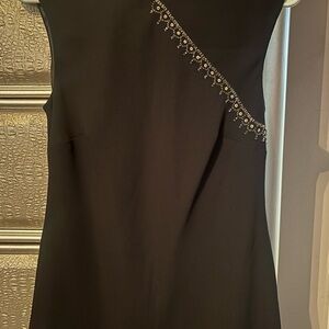 Elegant Black Dress with Embellishments
